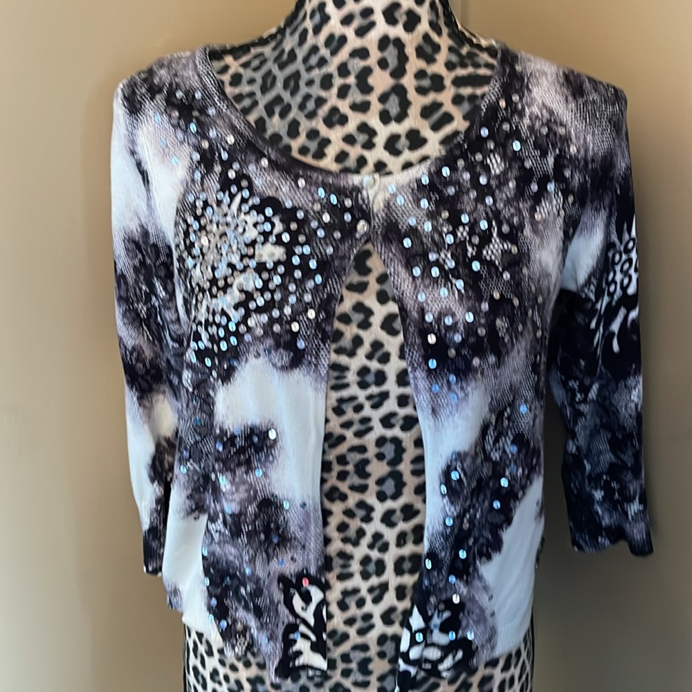 Express Sequined Cardigan